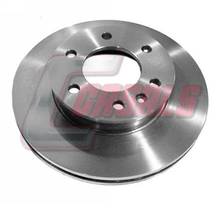 Casals 55495 Front brake disc ventilated 55495