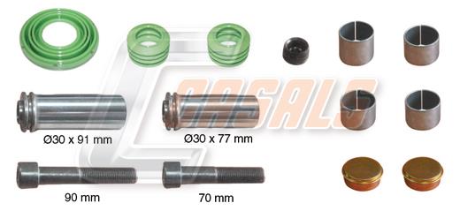 Casals MD495 Repair Kit, brake caliper MD495