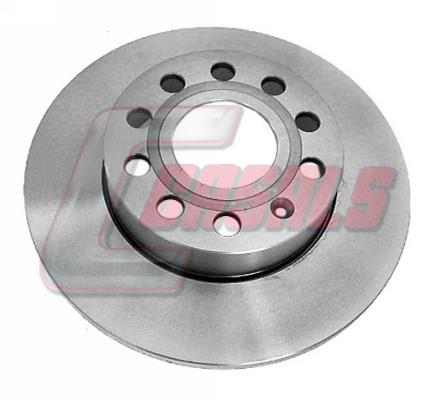 Casals 55432 Rear brake disc, non-ventilated 55432