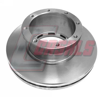 Casals 55360 Front brake disc ventilated 55360