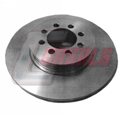 Casals 55398 Front brake disc ventilated 55398