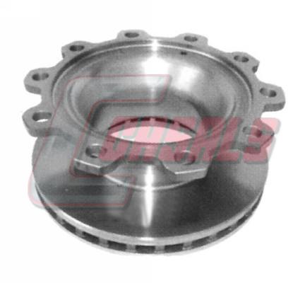 Casals 55372 Brake disc 55372