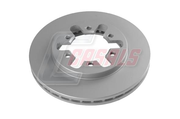 Casals 55458 Front brake disc ventilated 55458