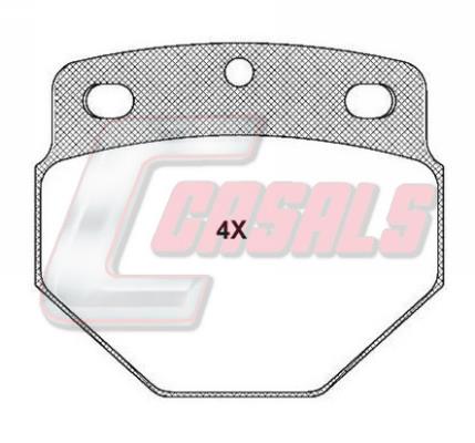Casals BKM594 Brake Pad Set, disc brake BKM594