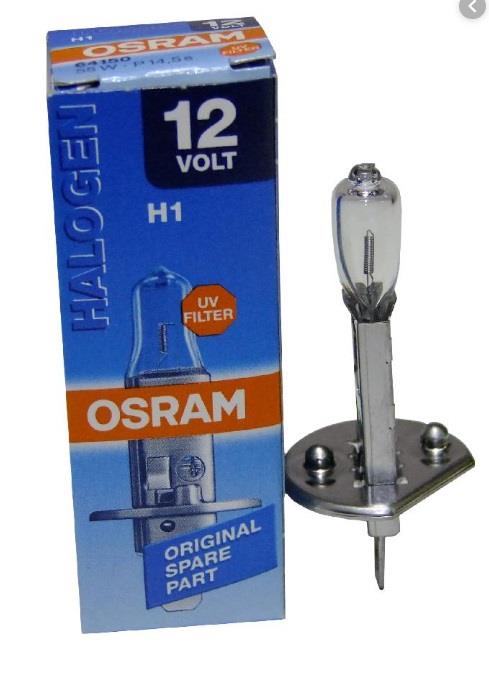 Osram 64150D Halogen lamp 12V H1 55W 64150D