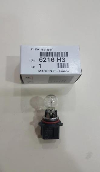 Citroen/Peugeot 6216 H3 Glow bulb P13W 12V 13W 6216H3