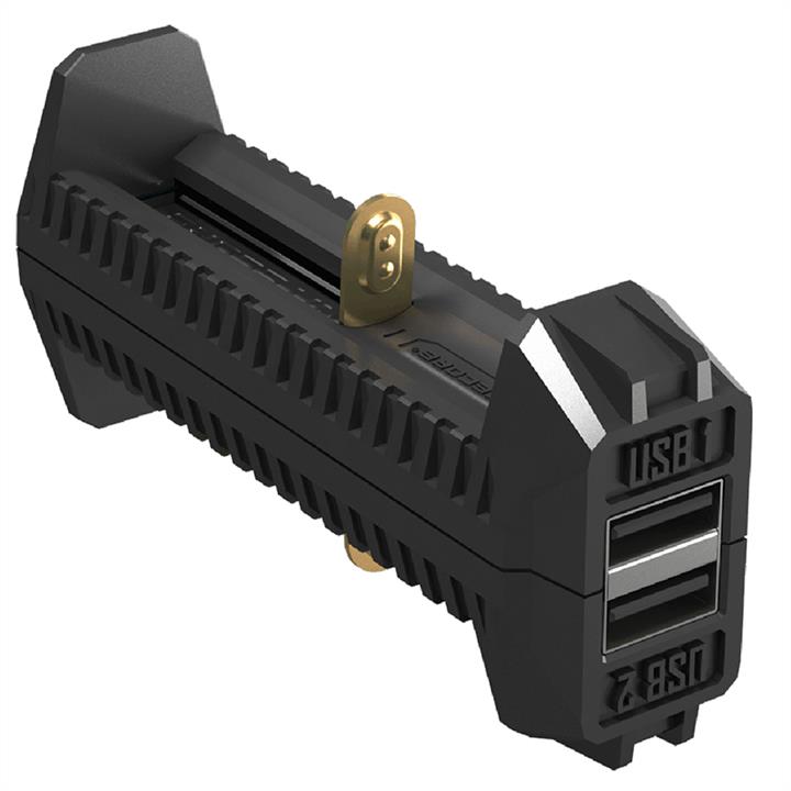 Nitecore F2 2in1 - Charger + Power Bank (4.2V/5V, 2x1000mA, USB) F2
