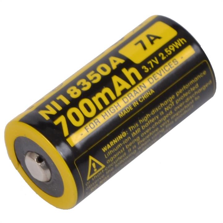 Nitecore IMR14500-700 Lithium battery Li-Ion IMR 18350 3.7V (700mAh) IMR14500700