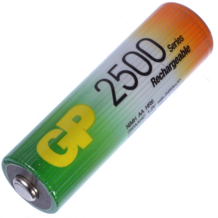 GP Batteries 25-1006 Battery Ni-MH AA (R6) GP, 1.2V (2500mAh) 251006