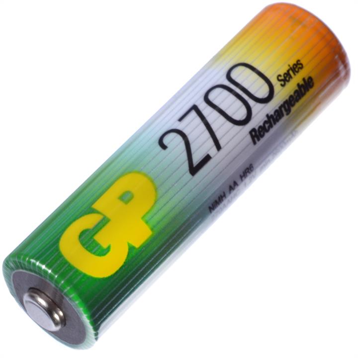 GP Batteries 25-1007 Battery Ni-MH AA (R6) GP, 1.2V (2700mAh) 251007