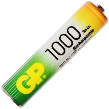 GP Batteries 25-1008 Battery Ni-MH AAA (R03) GP, 1.2V (1000mAh) 251008