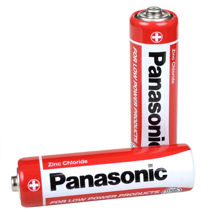 Panasonic 28-1023 Salt Battery AA (L)R6 Red Zinc 1.5V, 12 pcs. 281023