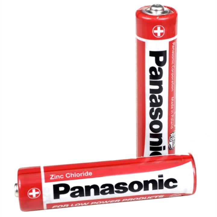 Panasonic 28-1022 Salt Battery AAA (L)R03 Red Zinc 1.5V, 4 pcs. 281022