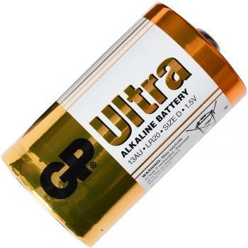 GP Batteries 25-1027 Battery Alkaline D Ultra (13AU, LR20) GP 1.5V 251027