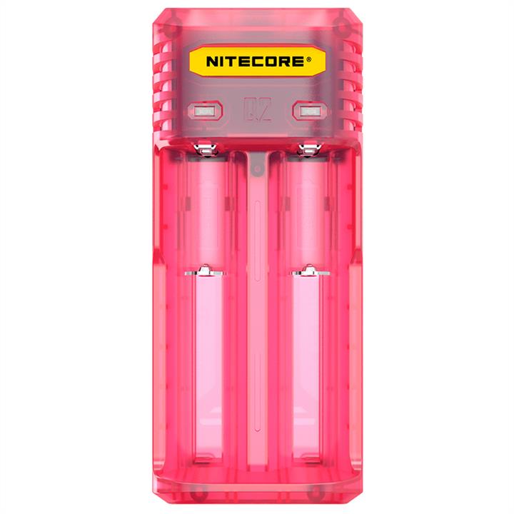 Nitecore Q2-PINK Charger (2 channels), pink Q2PINK