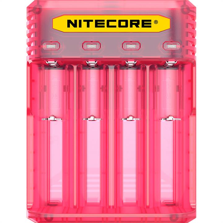 Nitecore Q4-PINK Charger (4 channels), pink Q4PINK