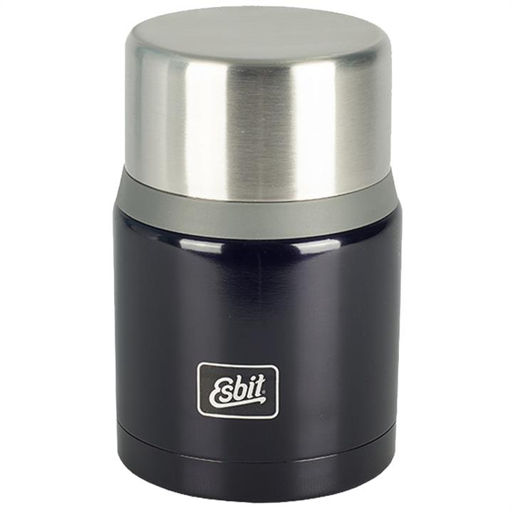 Esbit 129-1017-1 Thermos for food with a spoon (0.75L), black 12910171