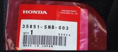 Honda 35851-SNB-003 Glow bulb BAX 14V 60mA 35851SNB003