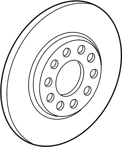 Mazda S083-33-251B Brake disc S08333251B