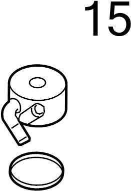 OIL FILTER HOUSING GASKETS Mazda LF8X-14-702