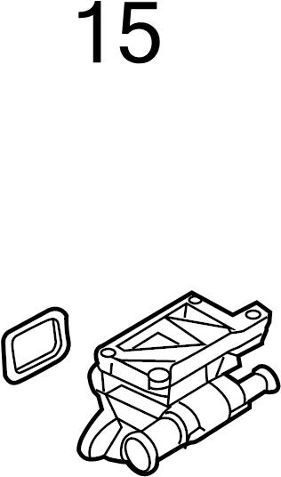 Gasket, water pump Mazda LF1F-15-169