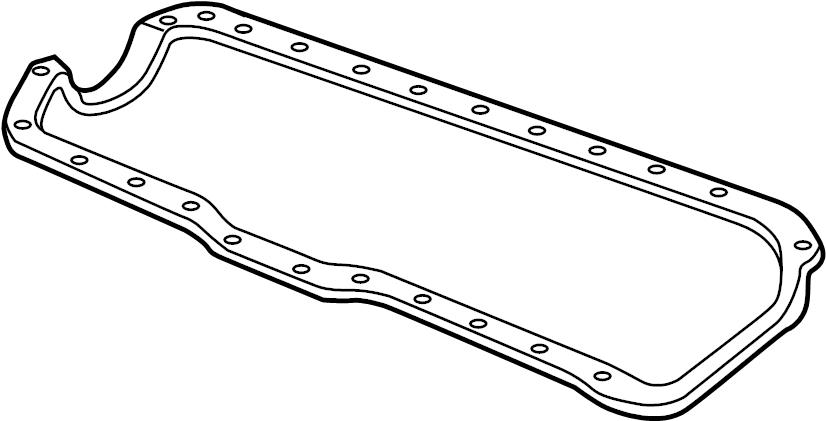 Oil sump gasket Mazda MPV: JFY110431 Mazda Gasket oil pan