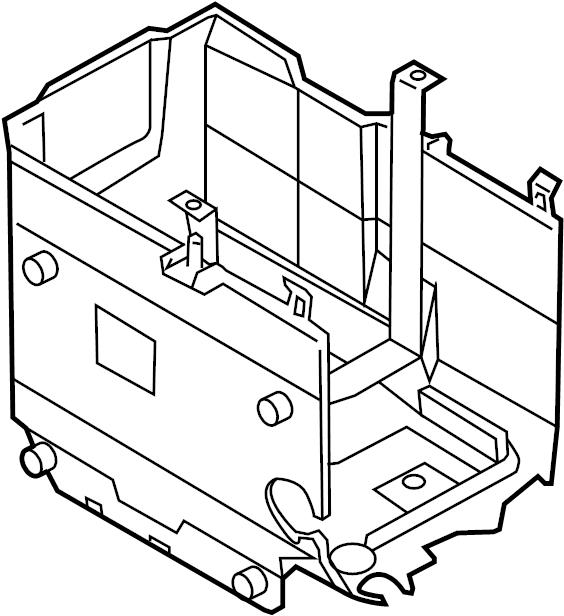 CC2956040E Mazda Battery Mount