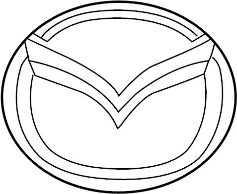 Mazda C236-51-731 Logo C23651731