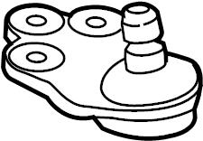 Mazda BTDA-34-550 Ball joint BTDA34550