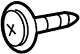 9CH600516T Mazda Screw