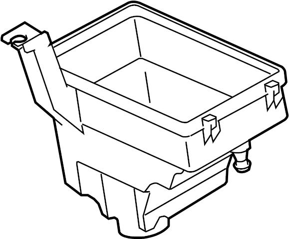 LF5013Z02C Mazda Air cleaner filter box