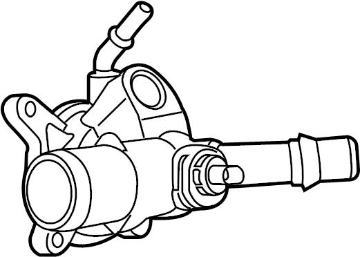 Mazda JF01-15-172A Coolant system socket JF0115172A