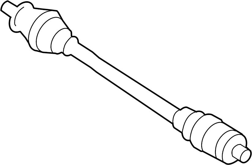 FP102550XA Mazda Drive shaft