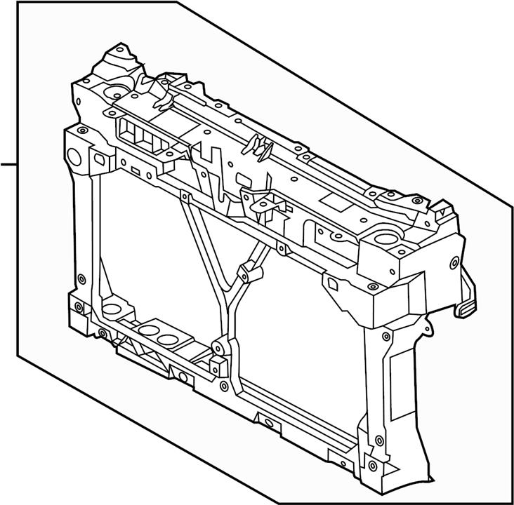 C51353110G Mazda Front panel