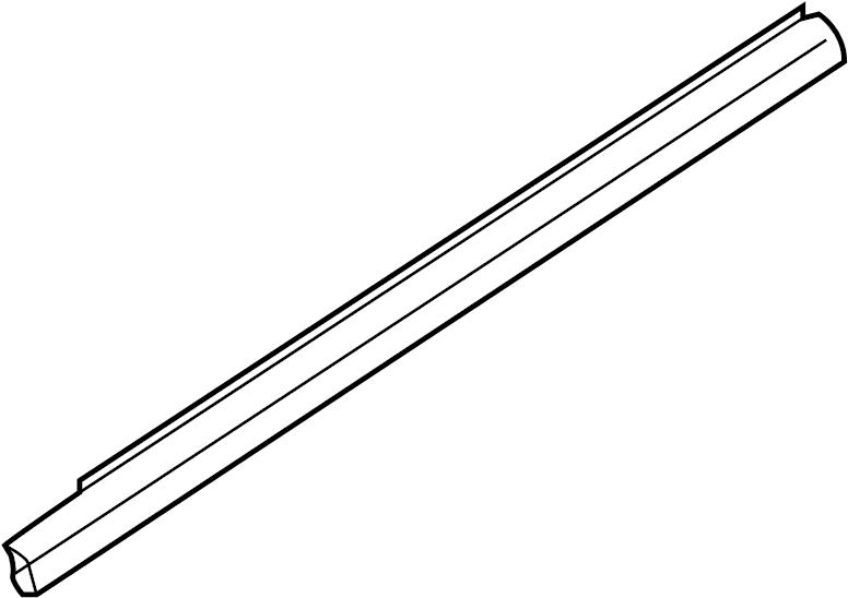 C23550670C Mazda Rear right door molding
