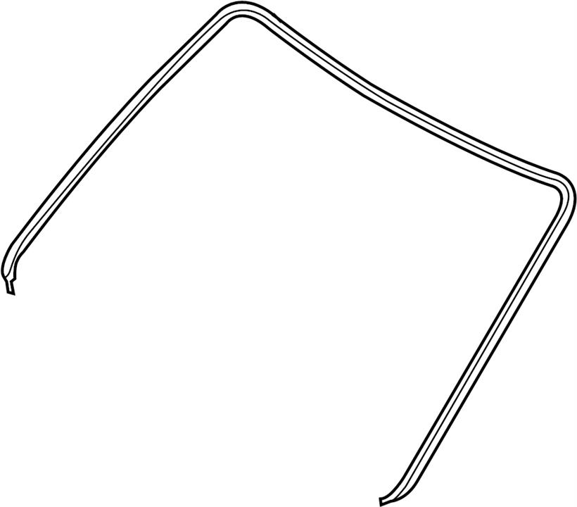 C23550601 Mazda Window glass seal