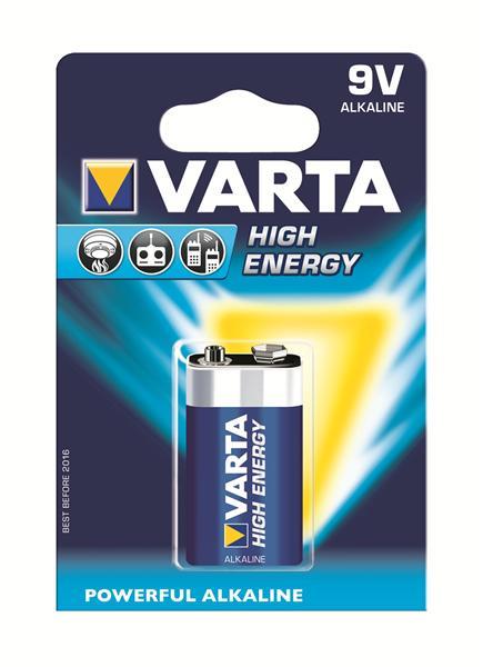 Varta 04922121411 Battery Longlife Power 6LR61 BLI 1 Alkaline 04922121411