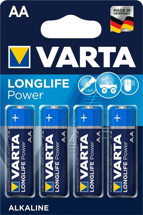Varta 04906121414 Battery Longlife Power AA LR6 04906121414