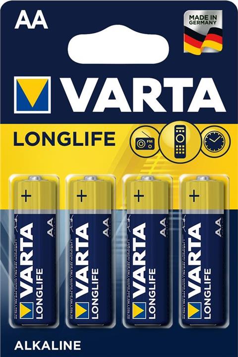 Varta 04106101414 Battery Longlife AA LR6 04106101414