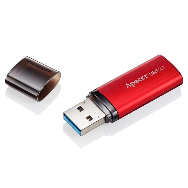 Apacer AP128GAH25BR-1 Flash Apacer USB 3.1 AH25B 128Gb Red AP128GAH25BR1