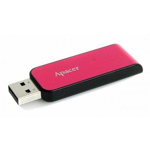 Apacer AP32GAH334P-1 Flash Apacer USB 2.0 AH334 32Gb pink AP32GAH334P1