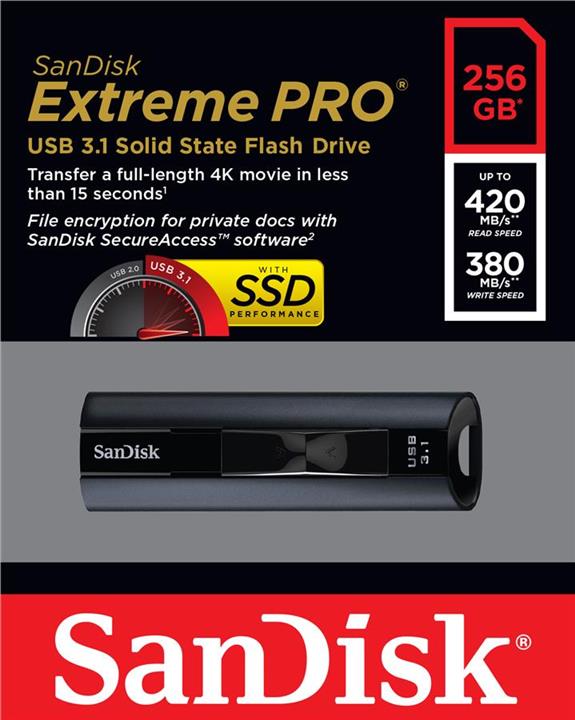 Sandisk SDCZ880-256G-G46 Auto part SDCZ880256GG46