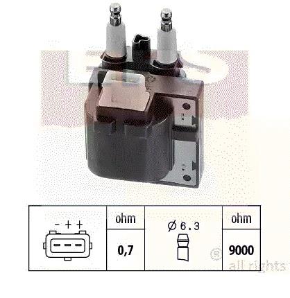 Eps 1.970.356 Ignition coil 1970356