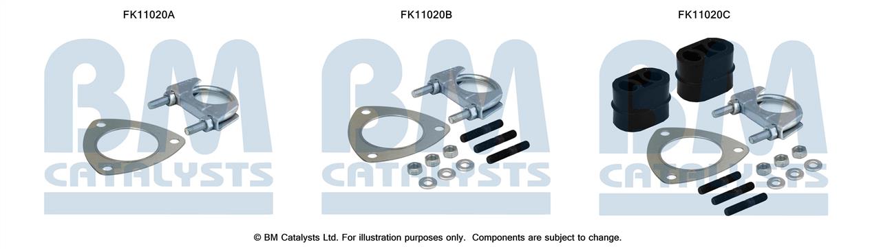 BM Catalysts FK11020 Diesel particulate filter DPF FK11020