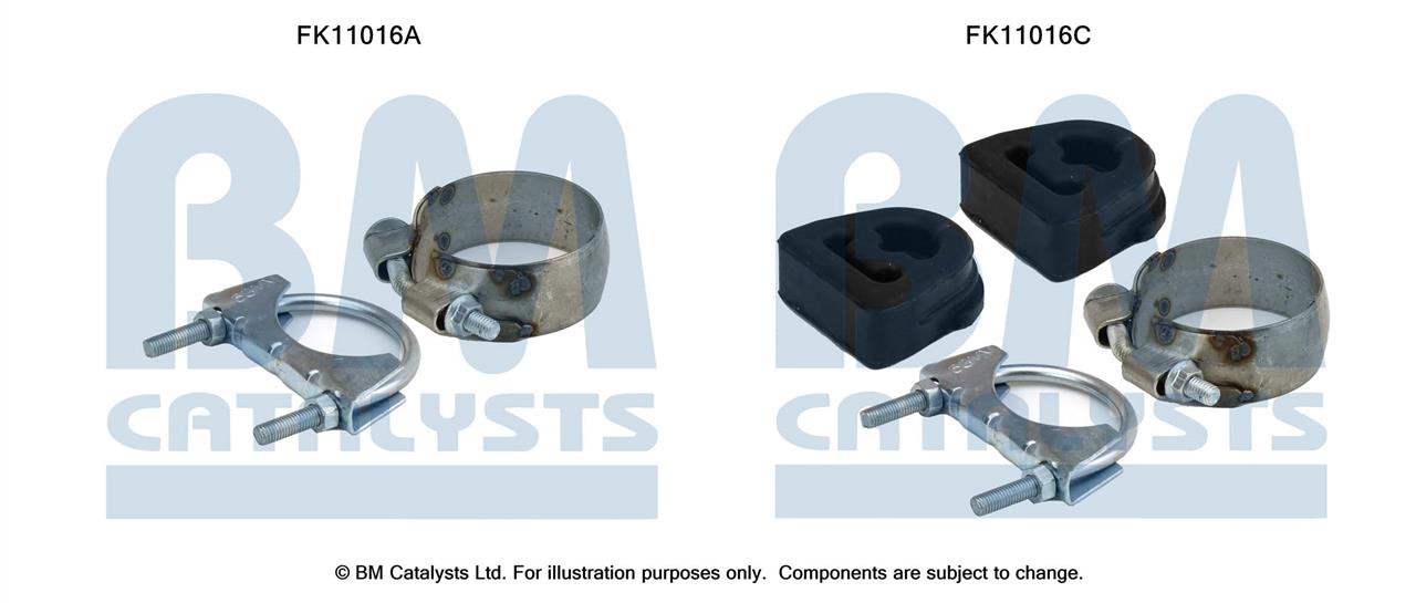 BM Catalysts FK11016 Diesel particulate filter DPF FK11016