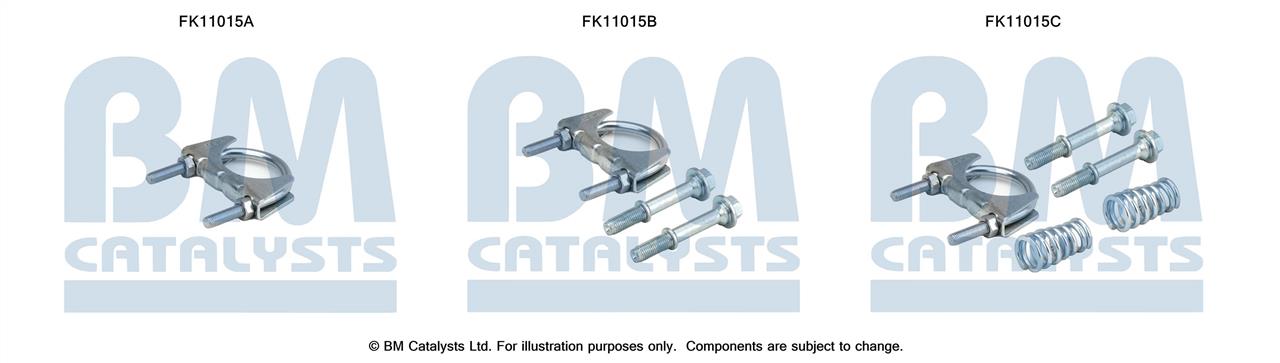 BM Catalysts FK11015 Diesel particulate filter DPF FK11015