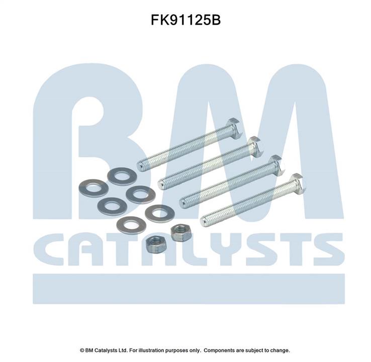 BM Catalysts FK91125 Mounting Kit, catalytic converter FK91125