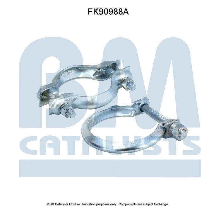 BM Catalysts FK90988 Mounting Kit, catalytic converter FK90988