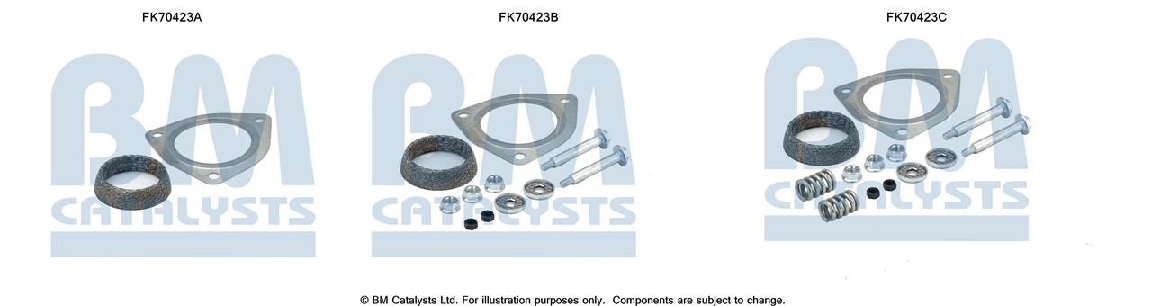 BM Catalysts FK70423 Mounting kit for exhaust system FK70423