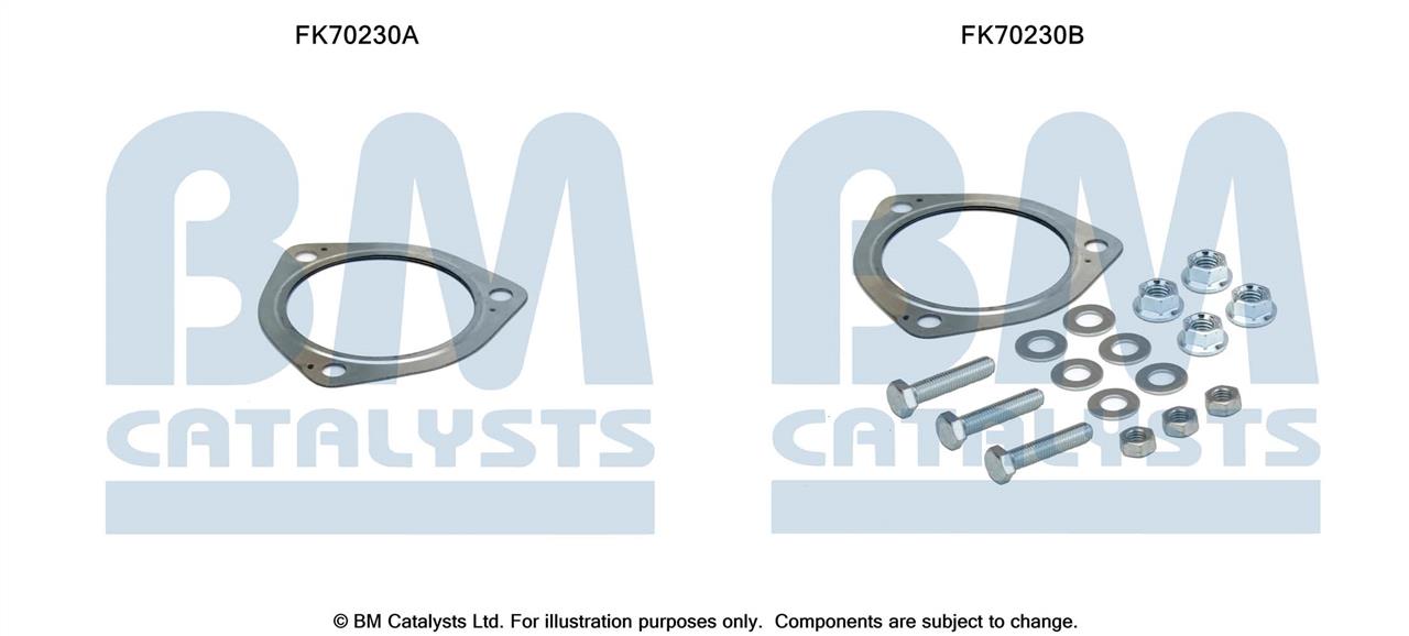 BM Catalysts FK70230 Mounting kit for exhaust system FK70230